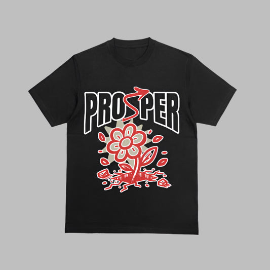 Bloom Thru it All Tee (Black)