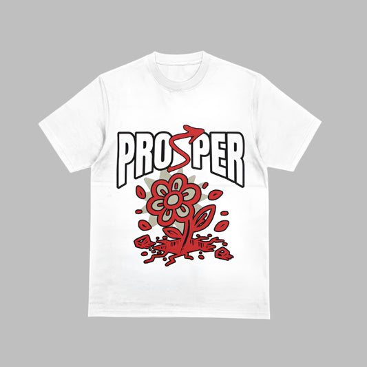 Bloom Thru it All Tee (White)