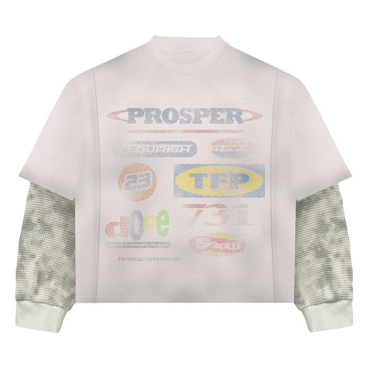 "TFP" White Long Sleeve
